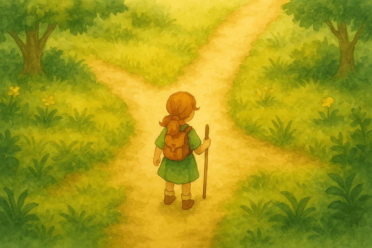 Interactive Choices - Crossroads in a story